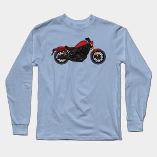 Cool cruiser style motorcycle Long Sleeve T-Shirt